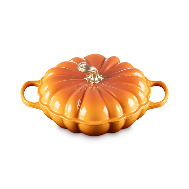 Le Creuset Signature 2.67-Quart Pumpkin-Shaped Braiser – Enameled Cast Iron 3