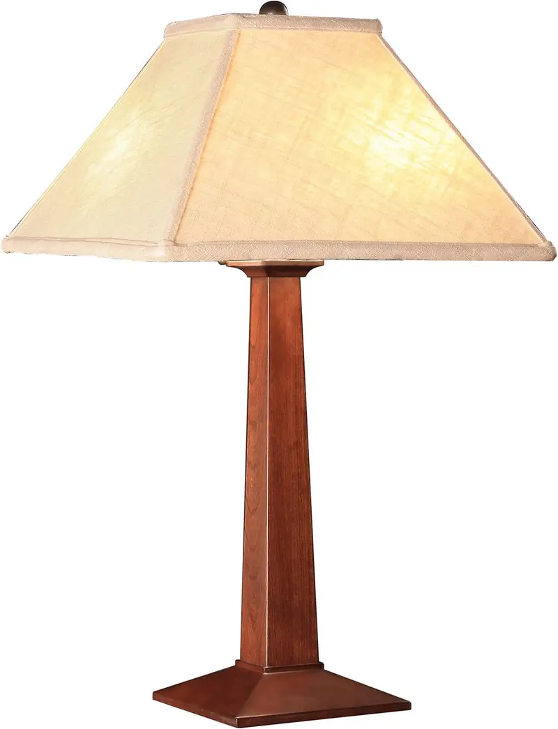 Linen-Shade Adjustable Table Lamp 1