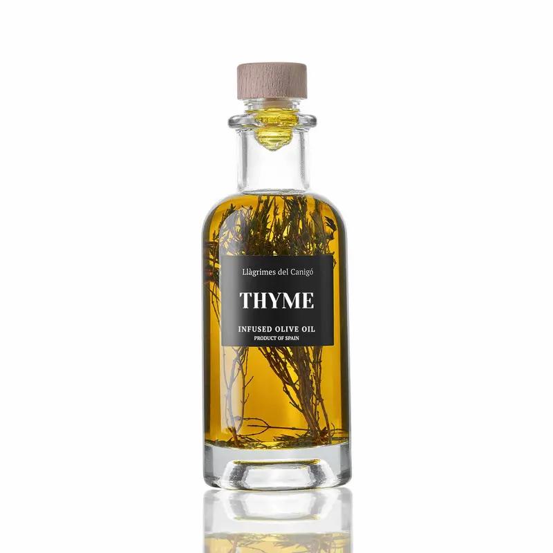Llagrimes Del Canigó Thyme-Infused Extra Virgin Olive Oil – 250Ml 1