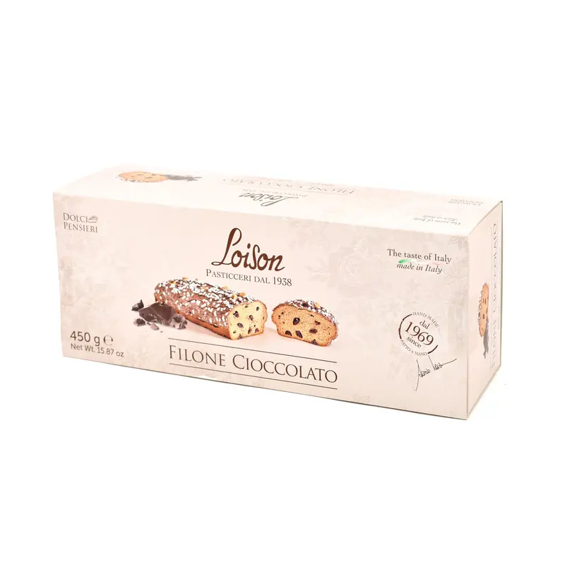Loison Chocolate Filone – Italian Artisan Chocolate Bread Loaf, 500G Gourmet Dessert 1