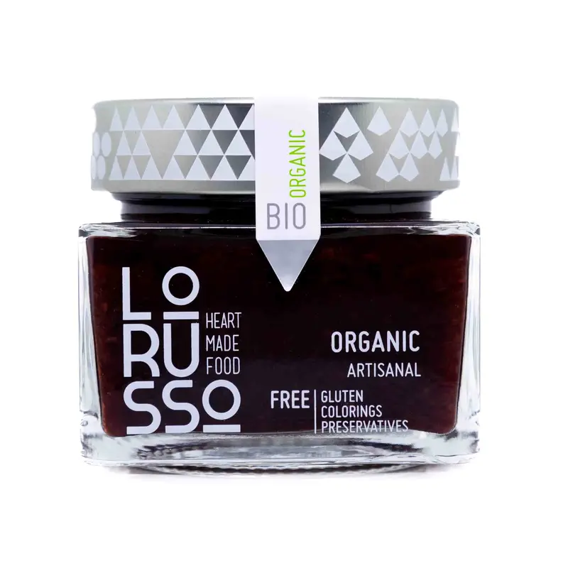 Lorusso Organic Cherry Preserves – Small-Batch Artisan Fruit Jam, 305G 1
