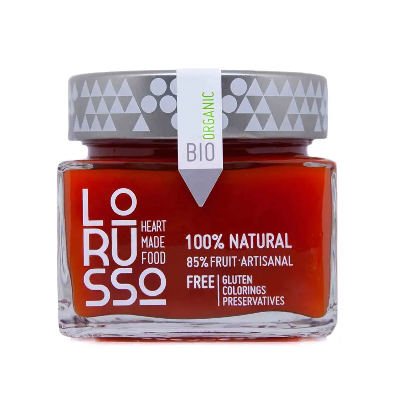 Lorusso Organic Chili Pepper Jam – Spicy-Sweet Savory Spread, 305G 1