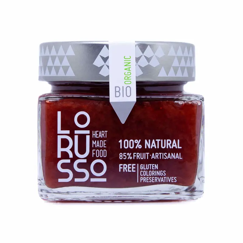 Lorusso Organic Strawberry Preserves – Farm-Fresh Berry Jam, 305G 1