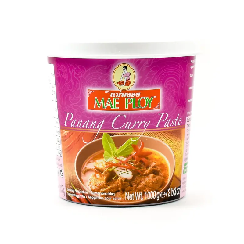 Mae Ploy Traditional Penang Curry Paste – 1 Kg Container 1