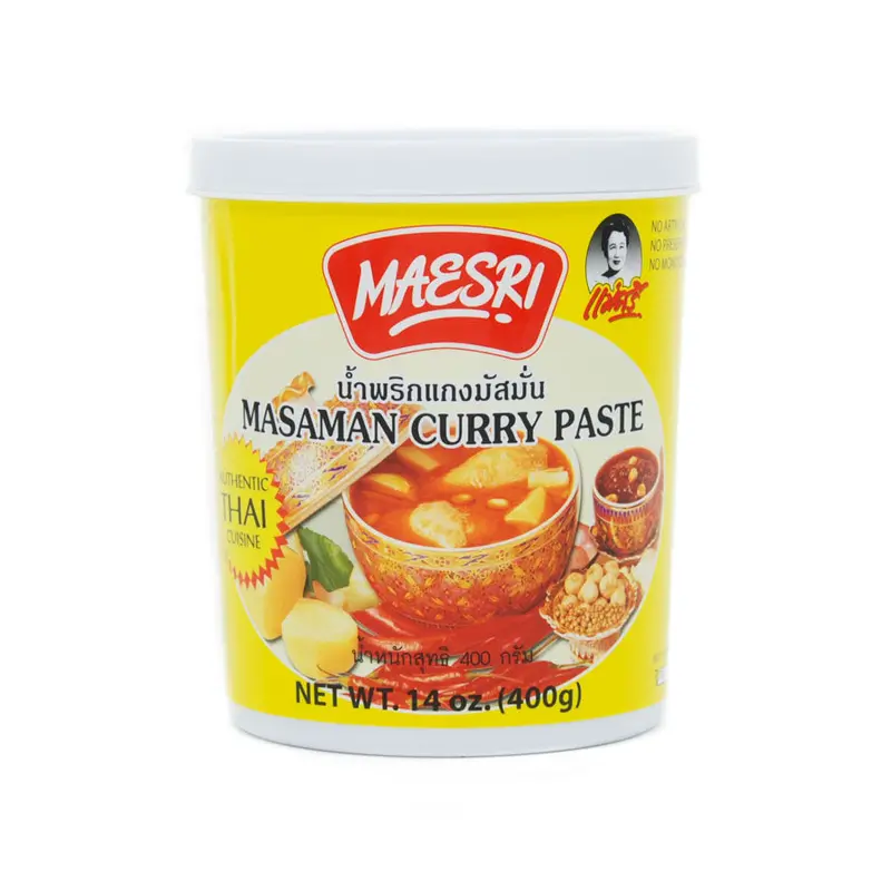 Maesri Massaman Curry Paste – Mild & Aromatic (400G) 1