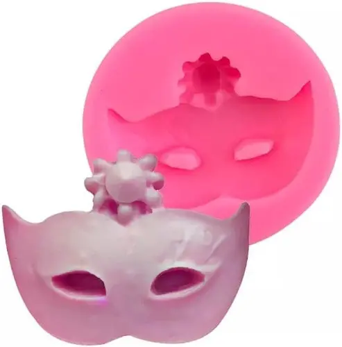 Mardi Gras Mask Silicone Mold For Festive Decor And Candy Making 1