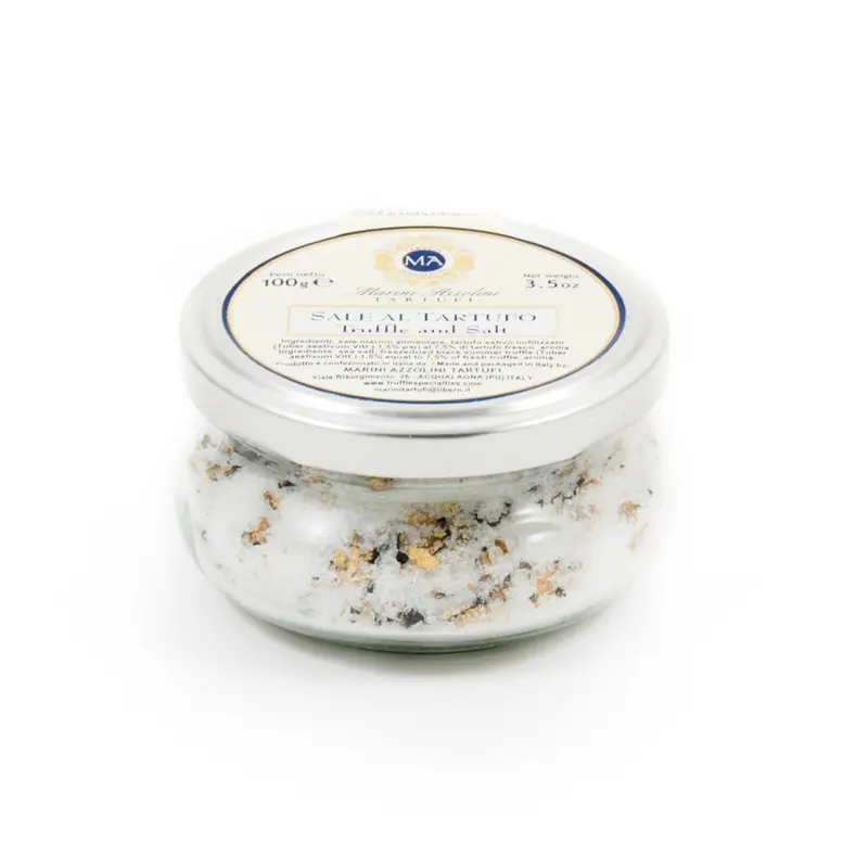 Marini Tartufi Truffle-Infused Sea Salt – 100G Gourmet Finishing Salt With Black Truffle 1