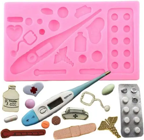 Medical Instruments Silicone Mold For Educational Crafts 1