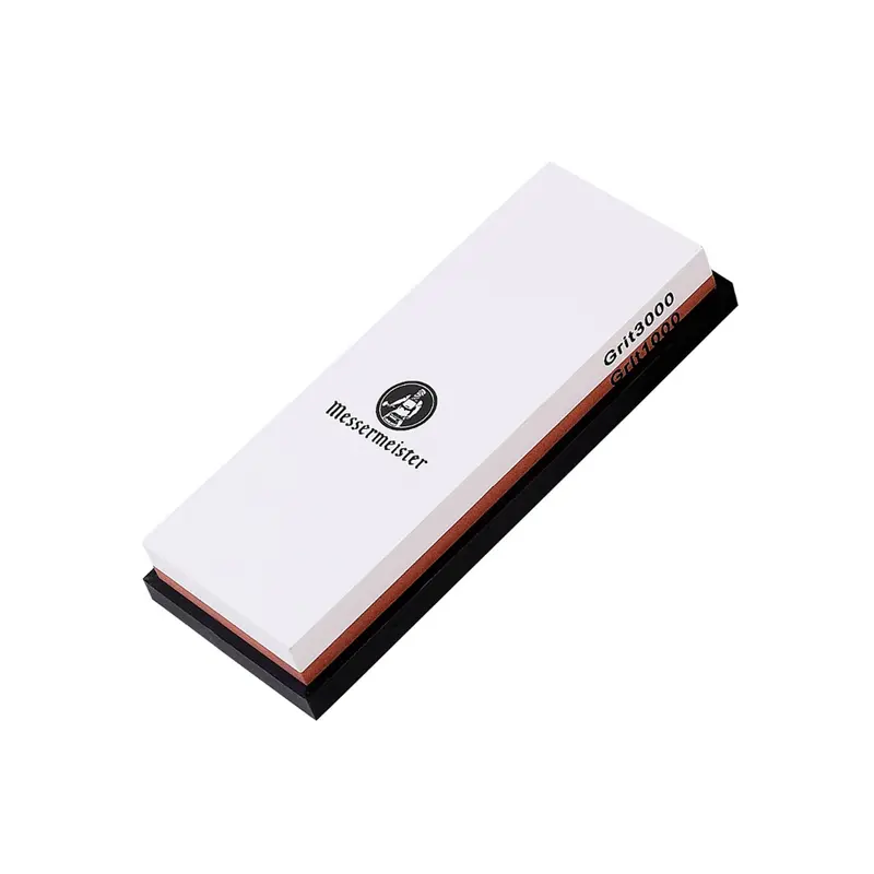 Messermeister Dual-Grit Maintenance Whetstone – 1000 & 3000 Grit Combination 1