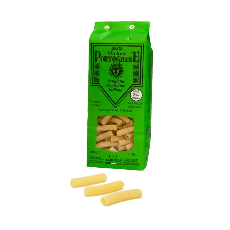 Michele Portuguese Ribbed Sedani Pasta, 500G 1