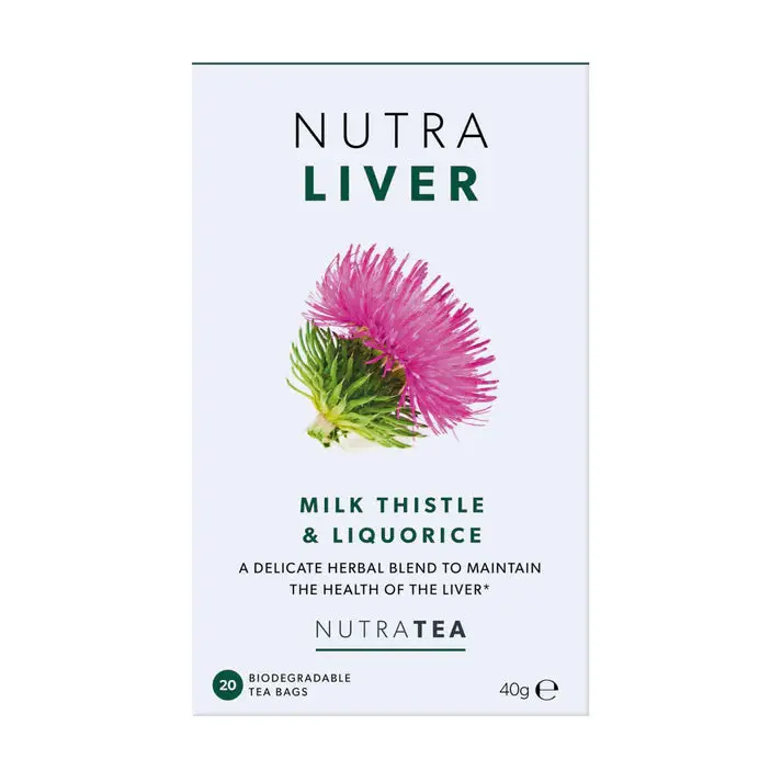 Milk Thistle And Liquorice Liver Health Tea – Nutratea Herbal Detox Infusion 1