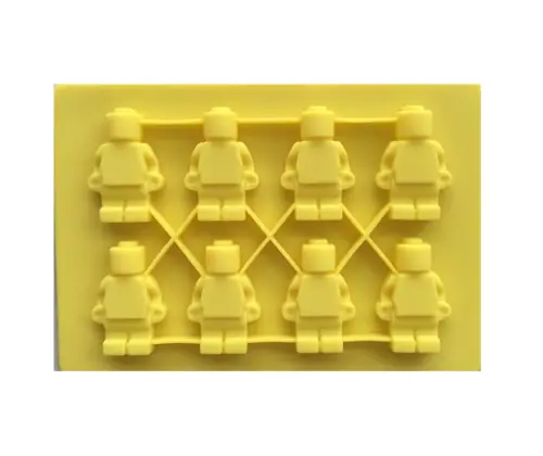 Mini Block Figurine Silicone Mold For Tiny Treats And Craft Details 1