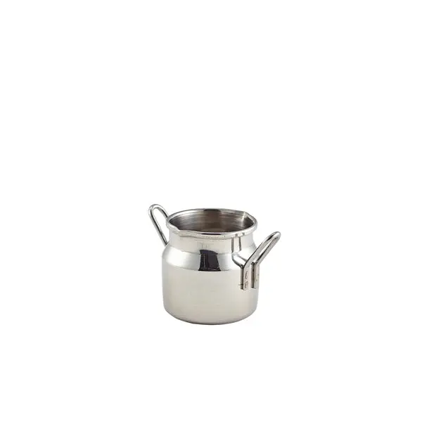 Mini Stainless Steel Milk Churns – 2.5Oz Capacity, Pack Of 12 1