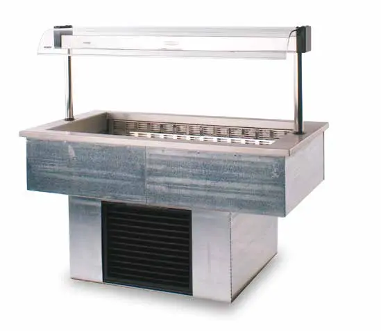 Moffat Drop-In Refrigerated Well With Integrated Gantry For Prep Stations 1