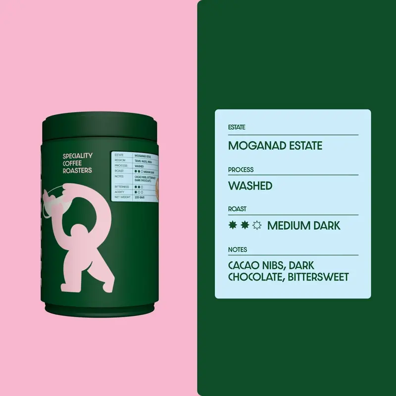 Moganad Estate Washed Arabica – Naked Coffee Single-Origin 1