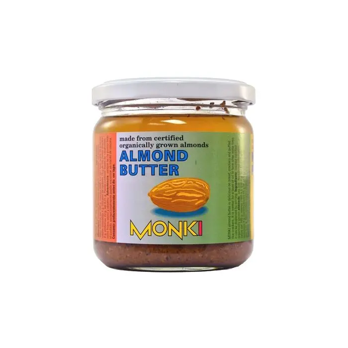 Monki Creamy Almond Butter – 6 Jars (330G Each) 1