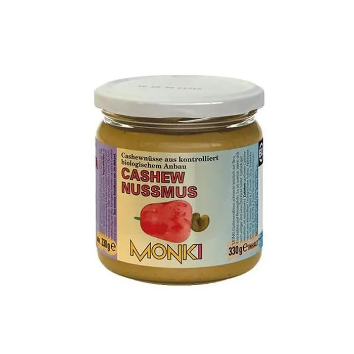 Monki Smooth Cashew Butter – 6 Jars (330G Each) 1