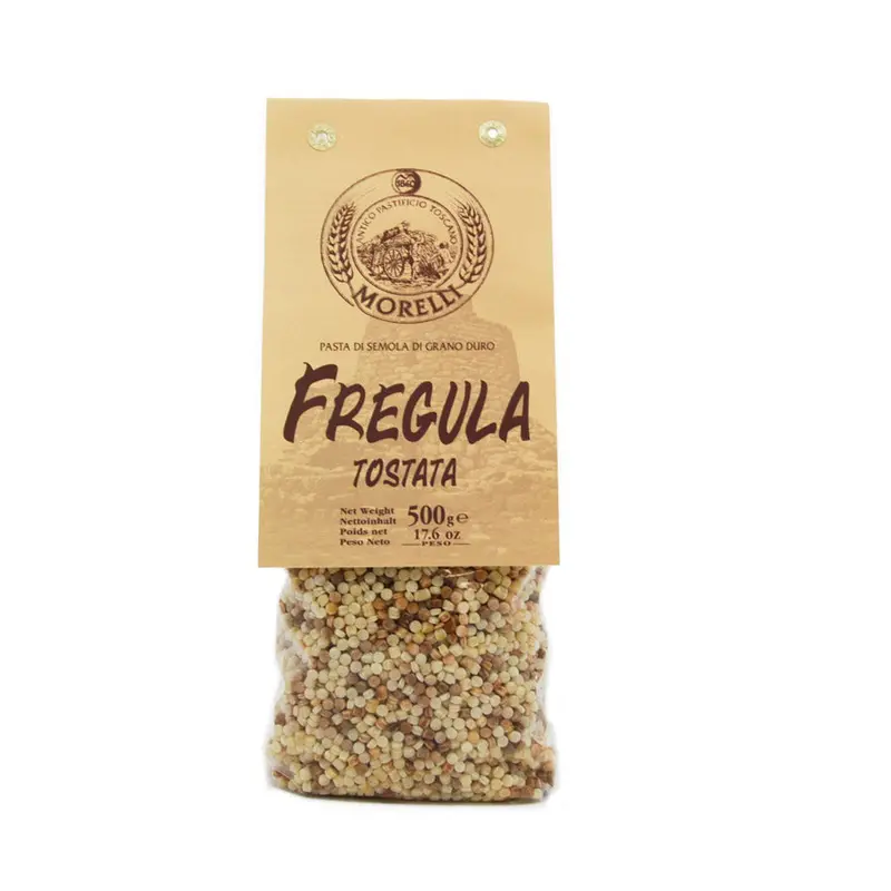 Morelli Fregola Sarda – Toasted Sardinian Pearl Pasta, 500G 1