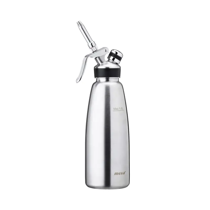 Mosa 1-Litre Professional Stainless Steel Cream Whipper 1