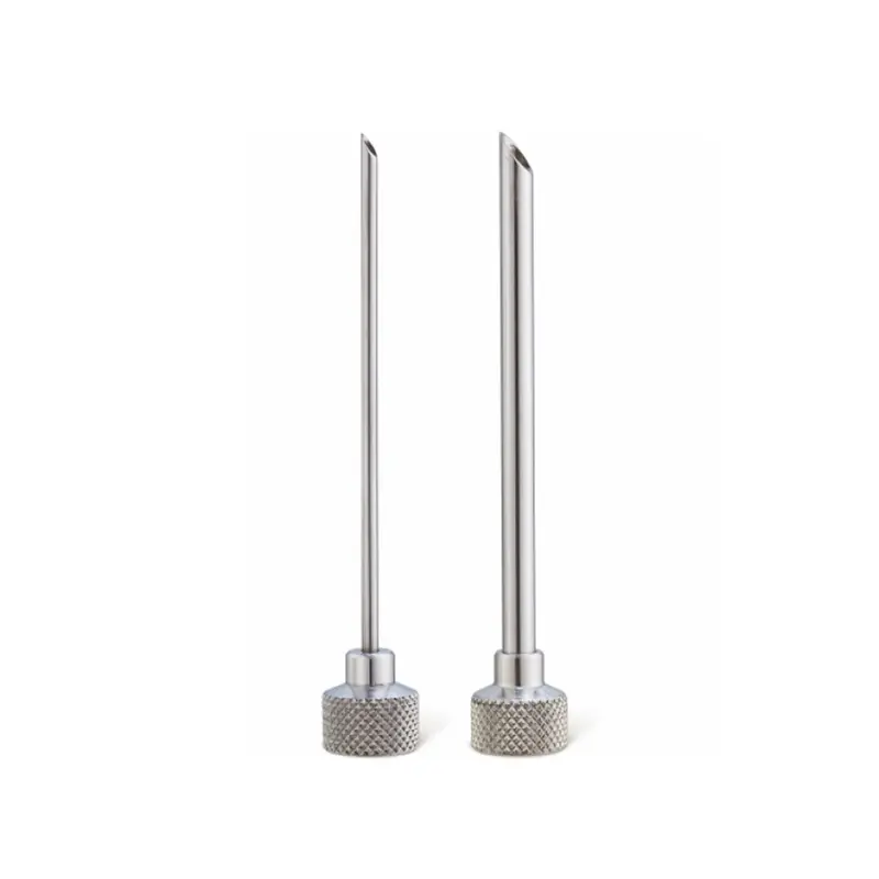 Mosa Dual-Piece Stainless Steel Injector Needle Set For Culinary Use 1