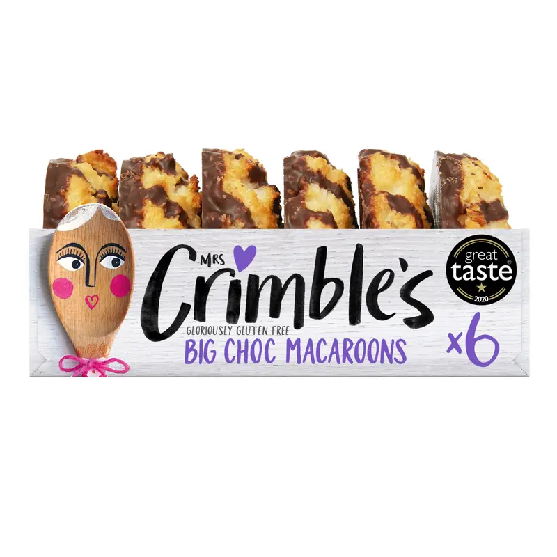 Mrs Crimble’S Big Chocolate Macaroons – 12 X 230G Indulgent Box 1