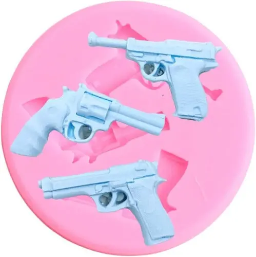 Multi-Gun Silicone Mold Set For Themed Crafts 1