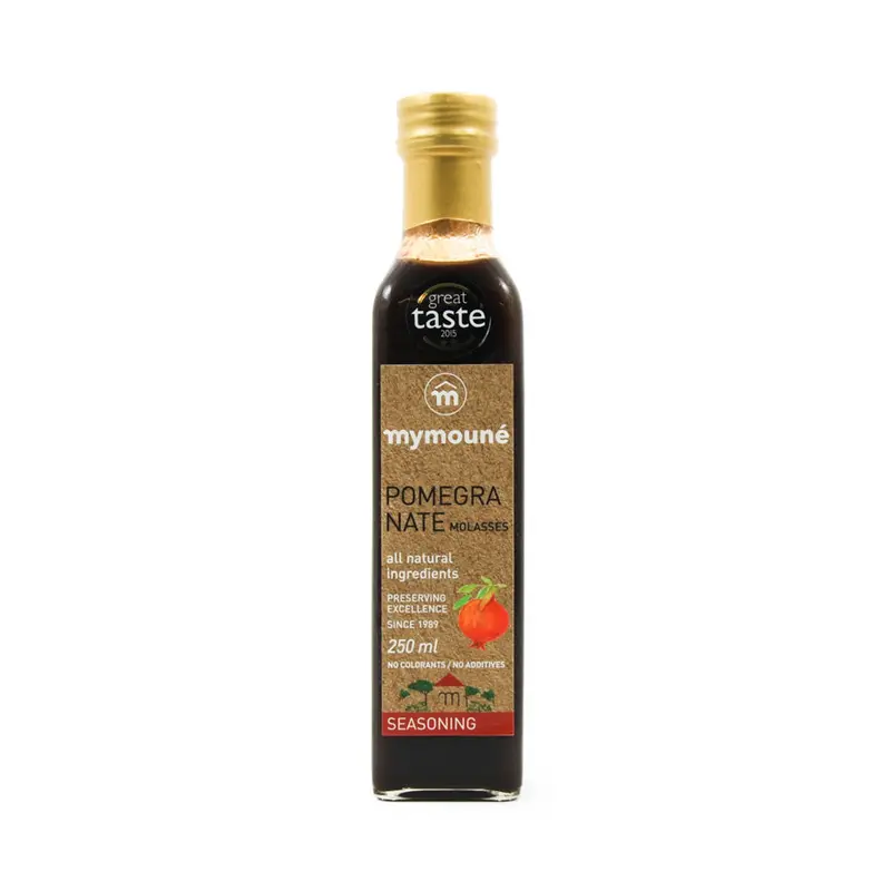 Mymoune 100% Pomegranate Molasses – 250Ml Unsweetened Tart Concentrate 1