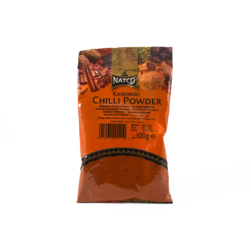 Natco Premium Kashmiri Red Chilli Powder – 100G Vibrant, Mildly Pungent Spice 1