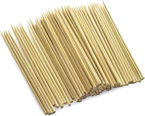 Natural Bamboo Skewers – 6 Inch Pack 1
