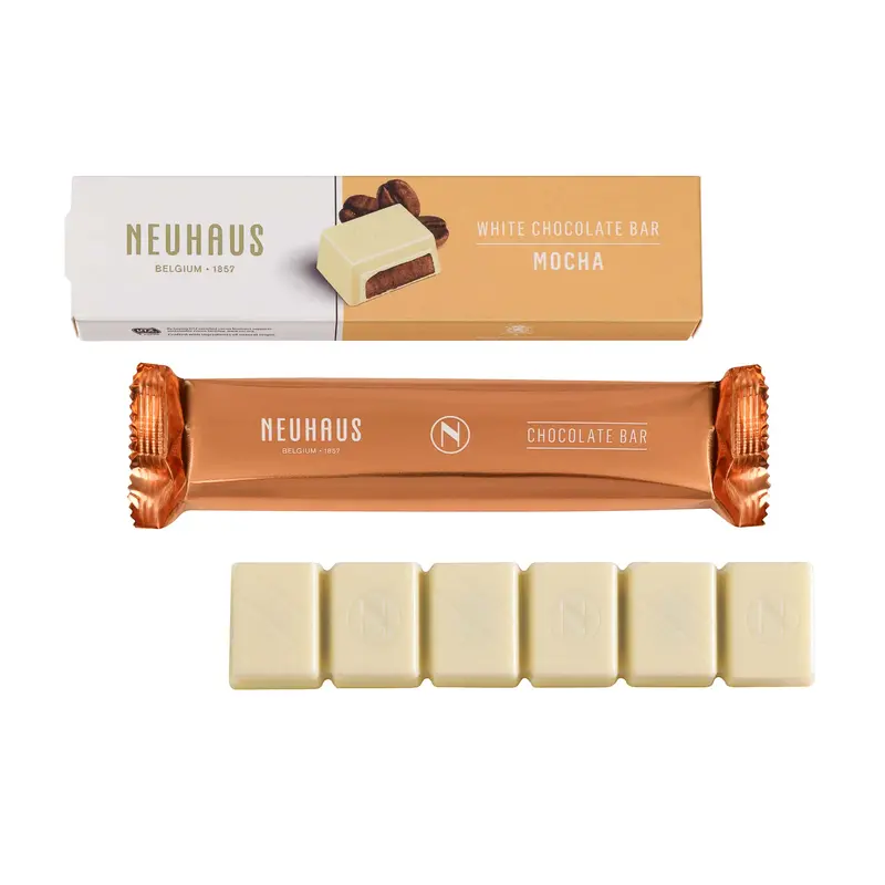 Neuhaus White Chocolate Mocha Flavoured Chocolate Bar, 50G 1