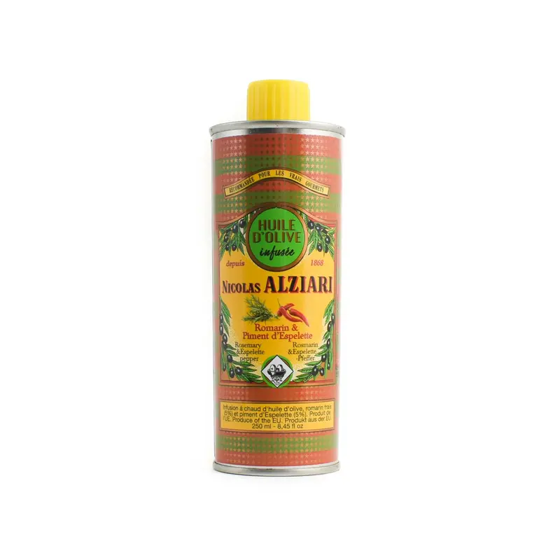 Nicolas Alziari Rosemary & Espelette Pepper Extra Virgin Olive Oil, 250Ml 1