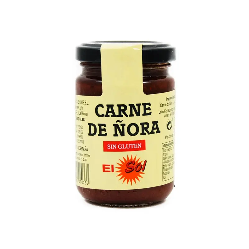 Nora Smoked Red Pepper Paste – Authentic Spanish Pimentón Spread, 140G 1