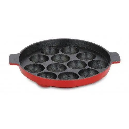 Ns Standard Paniyaram Pan – 12-Cavity Cast Aluminum Mold 1