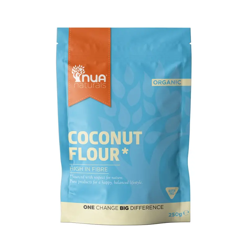 Nua Naturals Coconut Flour – Gluten-Free Baking Flour (250G) 1