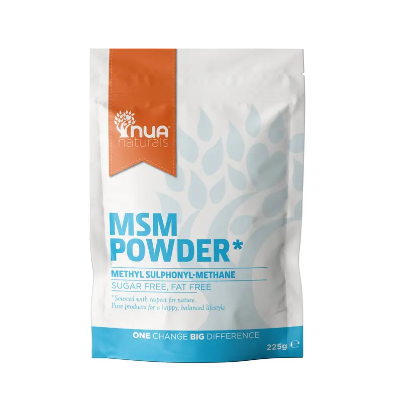 Nua Naturals Msm Joint Support Powder – 225G Jar 1