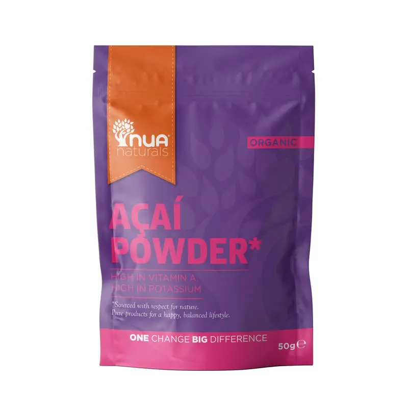 Nua Naturals Organic Acai Berry Powder – 50G Pack 1