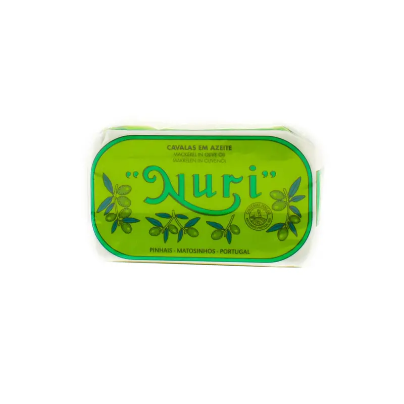 Nuri Mild Horse Mackerel In Olive Oil – 125G Delicate Ocean Flavor 1