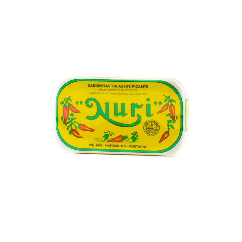 Nuri Spiced Sardines In Premium Olive Oil – 125G Aromatic & Zesty 1