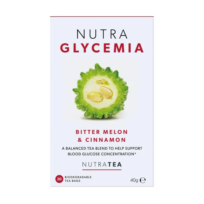 Nutratea Blood Sugar Balance Tea – Bitter Melon & Cinnamon, 20-Count Bags 1