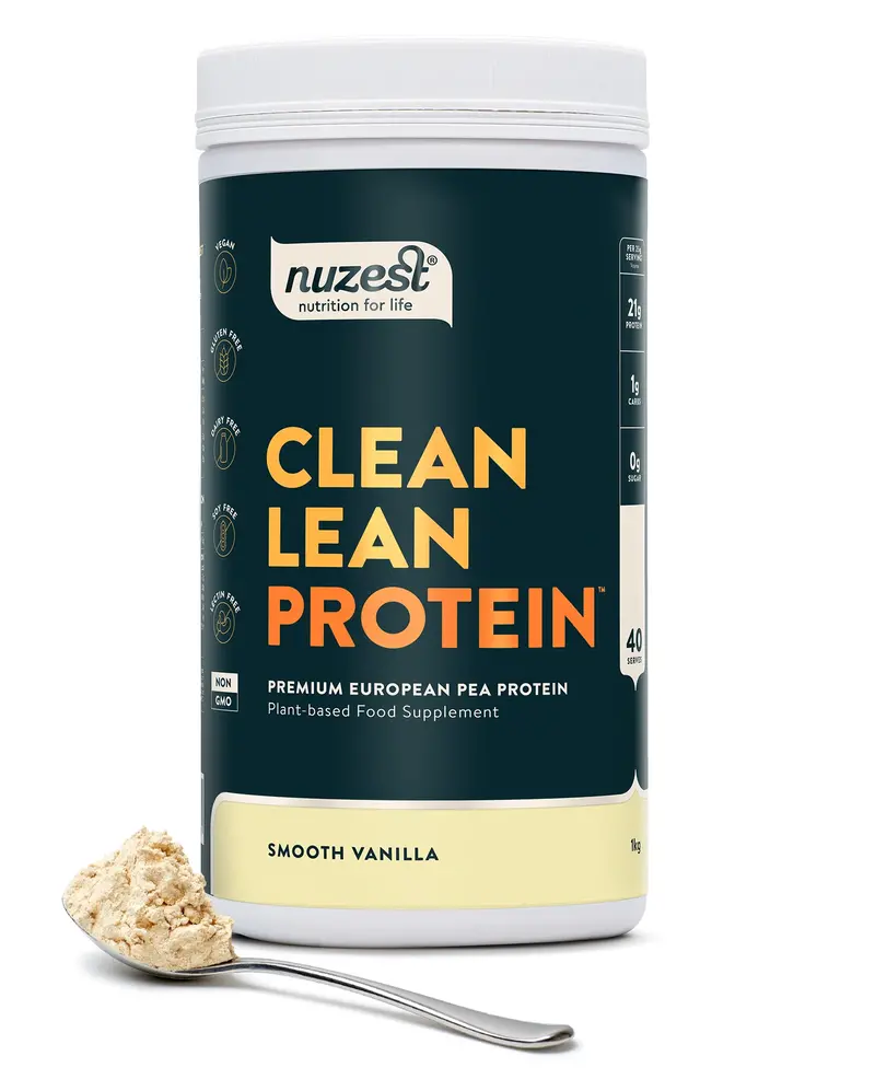 Nuzest Smooth Vanilla Pea Protein – 1Kg Refill Pack 1