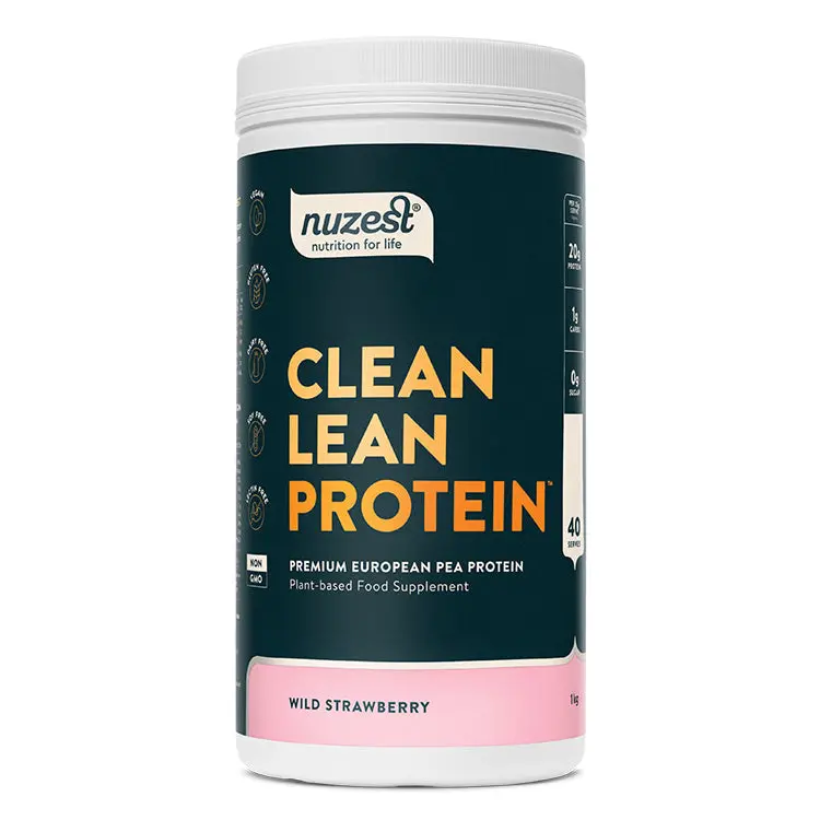 Nuzest Wild Strawberry Pea Protein – Standalone 25G Serving 1