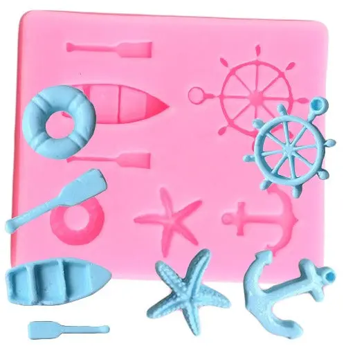 Ocean Life Silicone Mold Collection 1