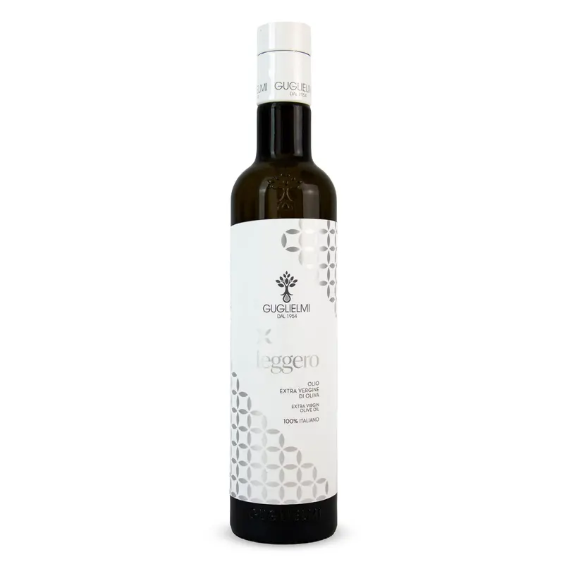 Olio Guglielmi Monogram Light Extra Virgin Olive Oil – Delicate & Smooth, 500Ml 1