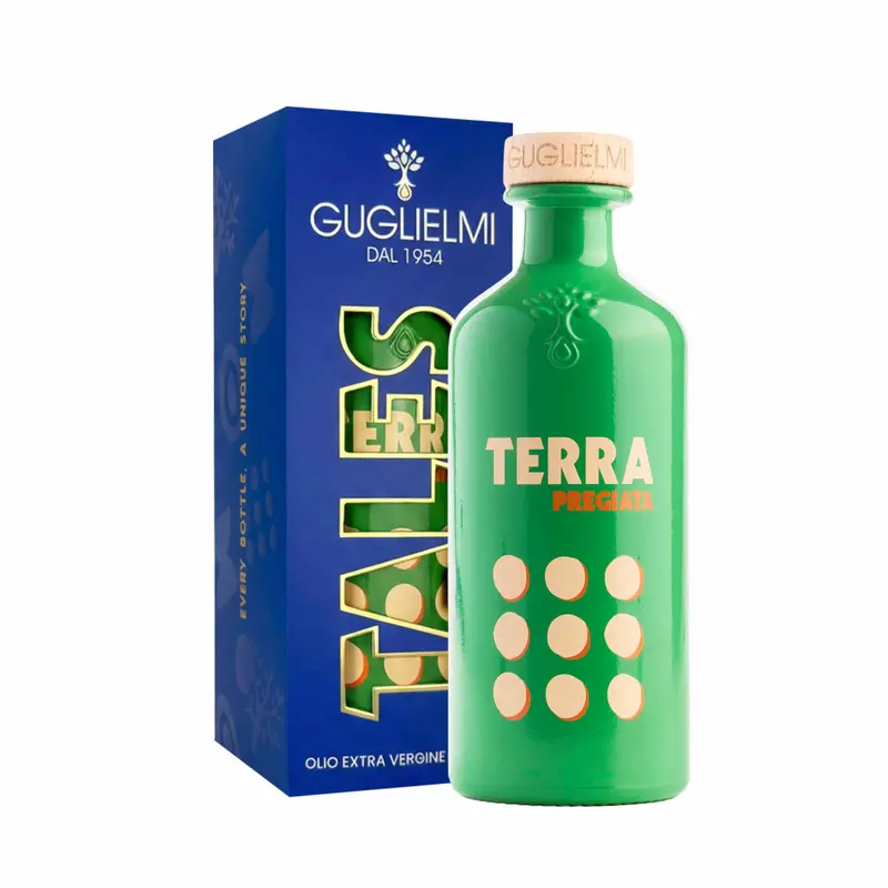 Olio Guglielmi Tales Terra Pregiata – Limited-Edition Evoo Gift Set (500Ml) 1