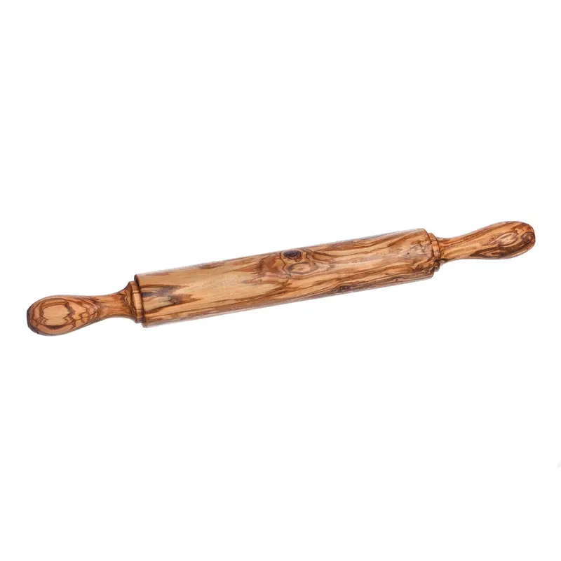 Olive Wood Pastry Rolling Pin (40Cm) 1