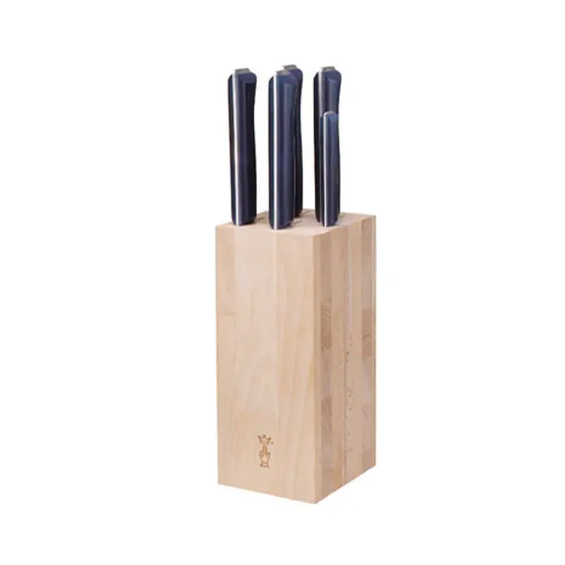 Opinel Intempora 5-Piece Magnetic Knife Block Set – Modern Kitchen Essentials 1