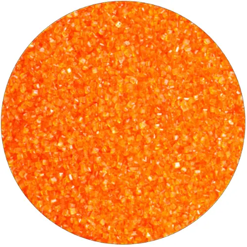 Orange Sanding Sugar 1