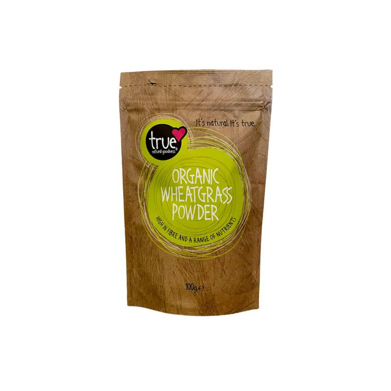 Organic Wheatgrass Powder – 100G Concentrated Chlorophyll-Rich Supplement 1