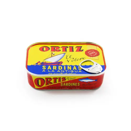 Ortiz Sardines A La Antigua – Artisanal Spanish Sardines In Olive Oil, 140G 1