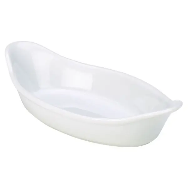 Oval Ceramic Eared Dish – 16.5 Cm (6.5″), Terracotta Style, Set Of 6 1